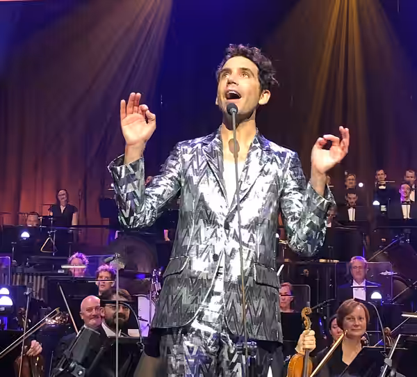 Mika at the Philharmonie de Paris, October 2021