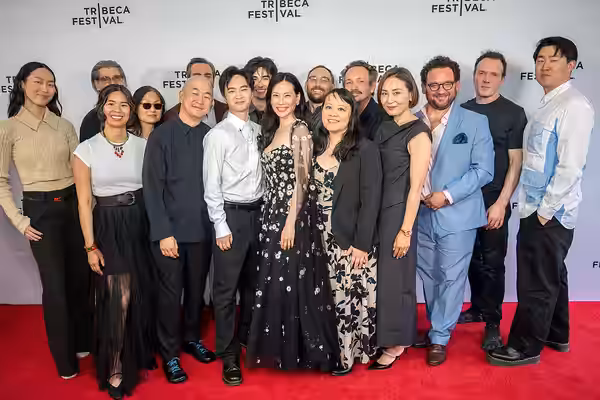 Cast and Crew of Rosemead during the preimere at the 2025 Tribeca Festival