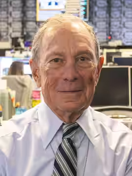 Gen. CQ Brown, Jr., Chairman of the Joint Chiefs of Staff, meets with Mike Bloomberg, Owner and Co-Founder of Bloomberg, during a visit to New York, Sept. 23, 2 (2024)