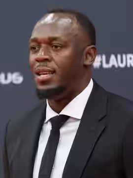 Usain Bolt, the legendary Jamaican sprinter, brings his electrifying energy to the red carpet at the 25th Laureus World Sports Awards in Madrid. An eight-time O (2024)