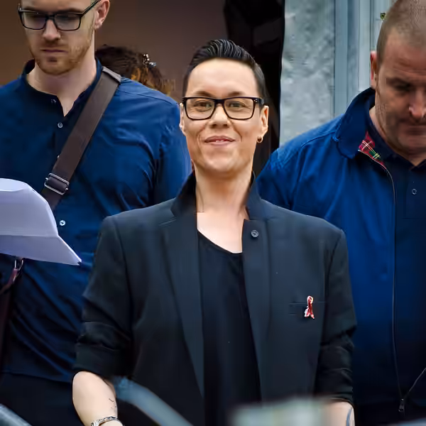 Gok Wan at the Pride festival, London 2012.