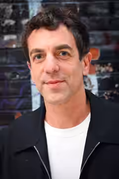 B. J. Novak at the Off-Broadway Opening Night of "Color Theories," 2025