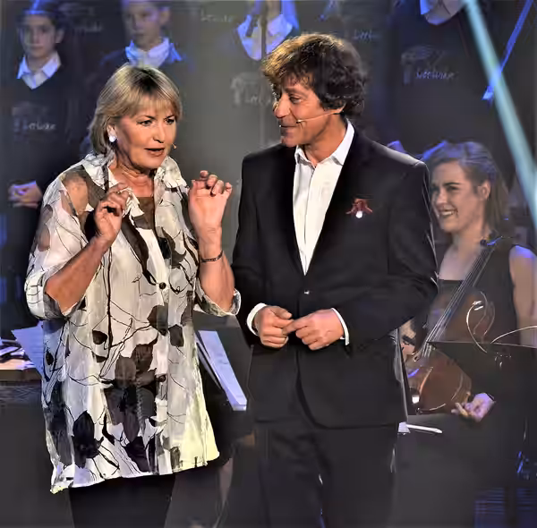 Eliška Balzerová, Czech actress and Pavel Kříž, Czech actor (2018)