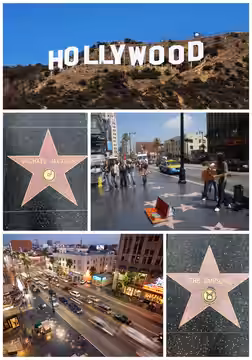 Walk of Fame in Hollywood. (2023)