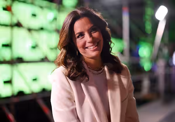 4 November 2022; Eva Longoria, Actress &amp; Producer; Founder, Eva Longoria Foundation, on Centre stage during day three of Web Summit 2022 at the Altice Arena