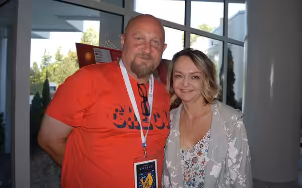 Aktorka Izabela Dąbrowska. (2018)