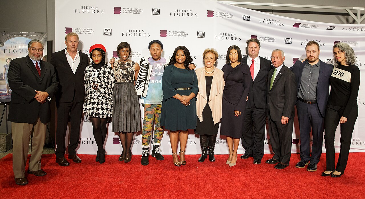 From left: Founding Director of the Smithsonian's National Museum of African American History and Culture Lonnie G. Bunch III, American actor, film director, an