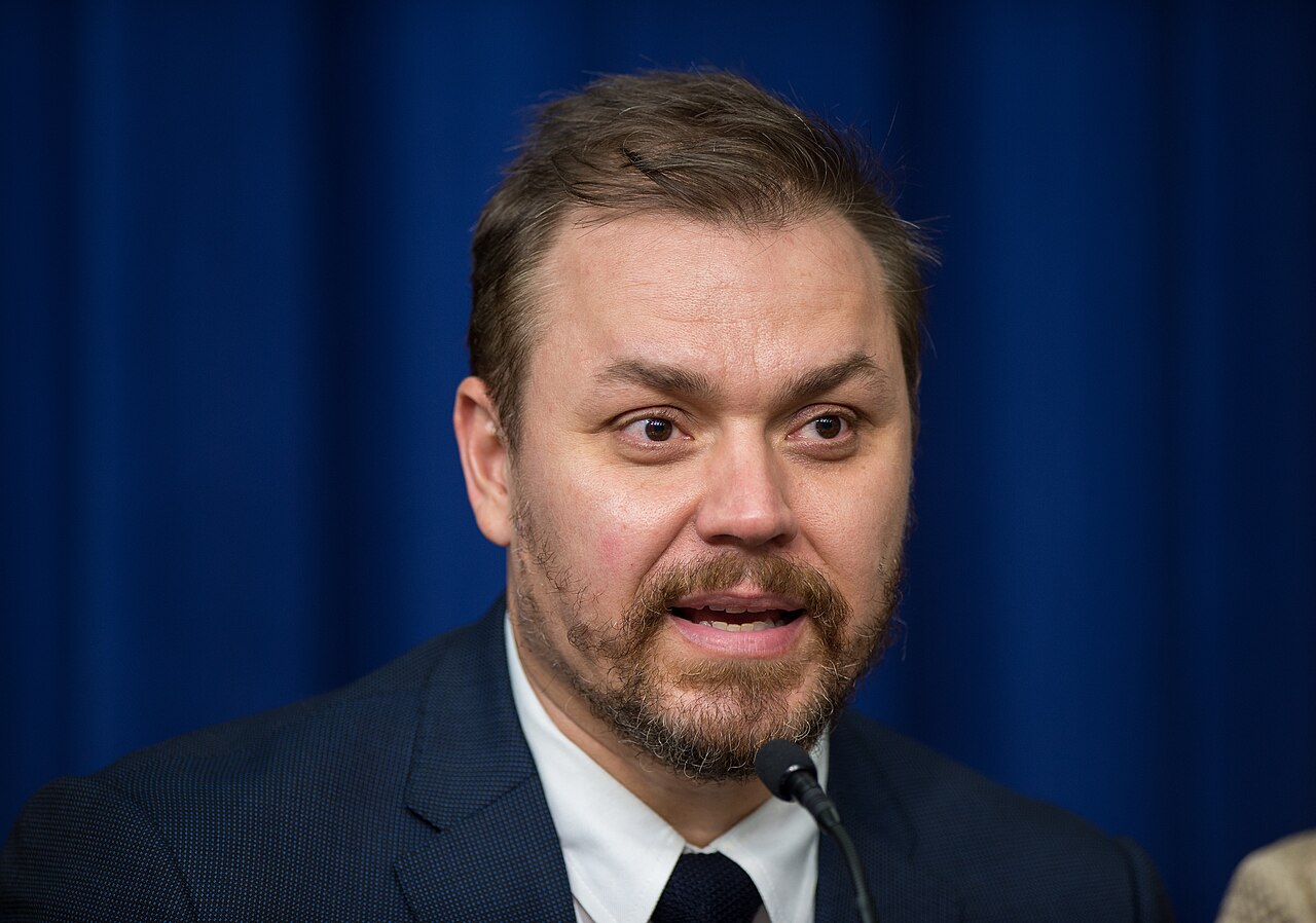 Director Theodore Melfi speaks on a panel after a screening of the film “Hidden Figures” at the White House, Thursday, Dec. 15, 2016 in Washington. The film is 