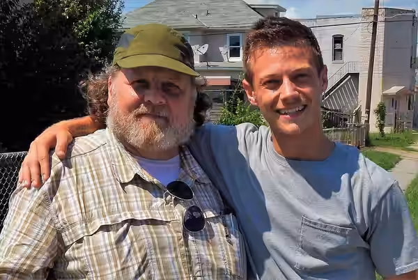 Dave Crews and McCaul Lombardi - Photos of actors &amp; film crew working on the movie "Sollers Point" - parts of which were filmed in Dundalk, Md.. The photogr (2016)