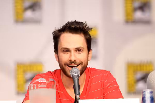 Actor Charlie Day on the It's Always Sunny in Philadelphia panel at the 2010 San Diego Comic Con in San Diego, California. Please attribute to Gage Skidmore if 