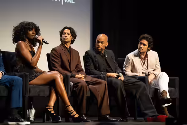 Kiki Layne, Xolo Maridueña, kendrick Sampson, Diego Boneta - cast and crew Q&amp;A for Killing Castro at the 2026 Tribeca Film Festival, New York City, June 9, 