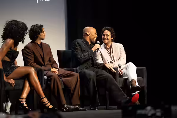 Kiki Layne, Xolo Maridueña, kendrick Sampson, Diego Boneta - cast and crew Q&amp;A for Killing Castro at the 2026 Tribeca Film Festival, New York City, June 9, 