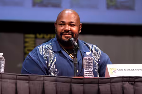 Kevin Michael Richardson at the 2011 San Diego Comic-Con International in San Diego, California. Please attribute to Gage Skidmore if used elsewhere.