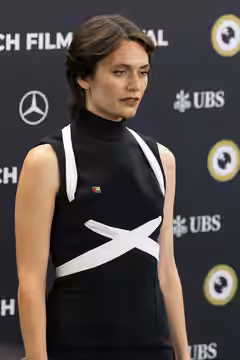 Ella Rumpf on the Green Carpet at the 2025 Zurich Film Festival.