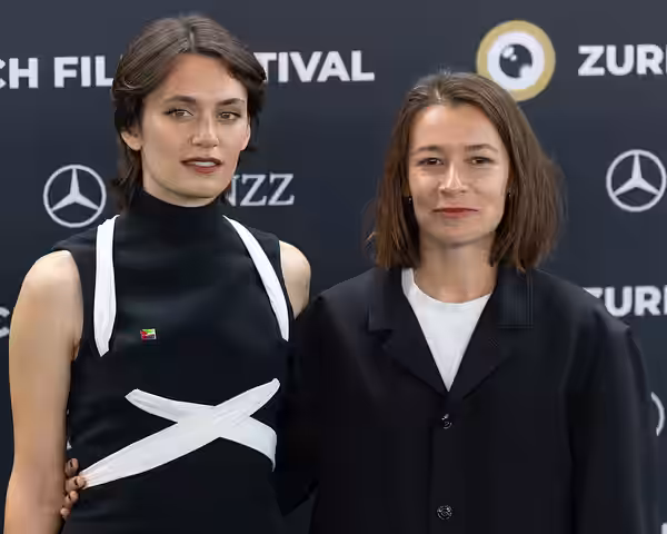 Alice Douard on the Green Carpet at the 2025 Zurich Film Festival.
