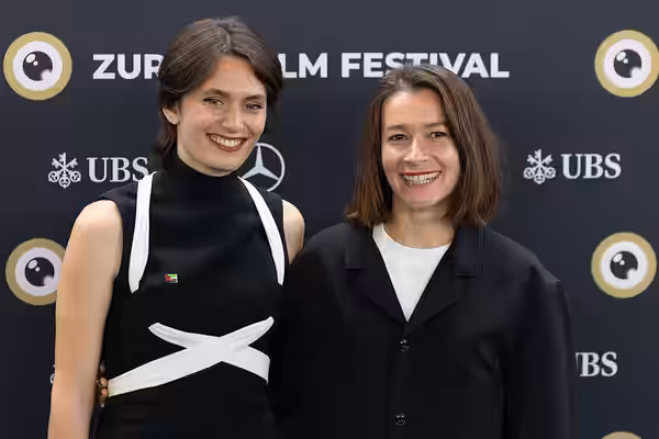 Alice Douard on the Green Carpet at the 2025 Zurich Film Festival.