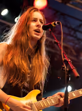Alana Haim at Way Out West 2013 in Gothenburg, Sweden