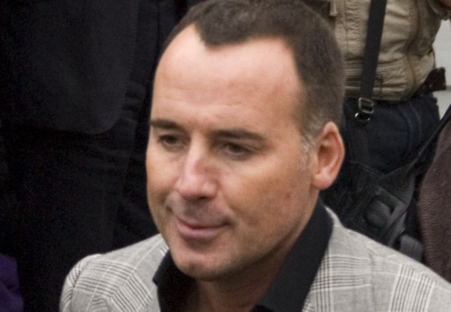 Image taken at the unveiling ceremony for "TAY", the Brighton AIDS Memorial on a very wet afternoon on Friday 9th October 2009 at 2:30p.m. performed by David Fu (2011)