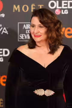Adelfa Calvo at the 32nd Goya Awards, 2018.