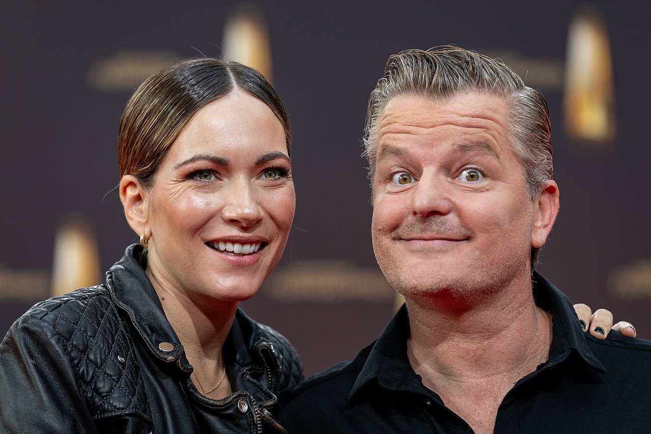 Andre Dietz und Shari Dietz attending German TV-Awards 2023 at 2023-09-28