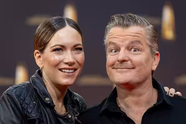 Andre Dietz und Shari Dietz attending German TV-Awards 2023 at 2023-09-28