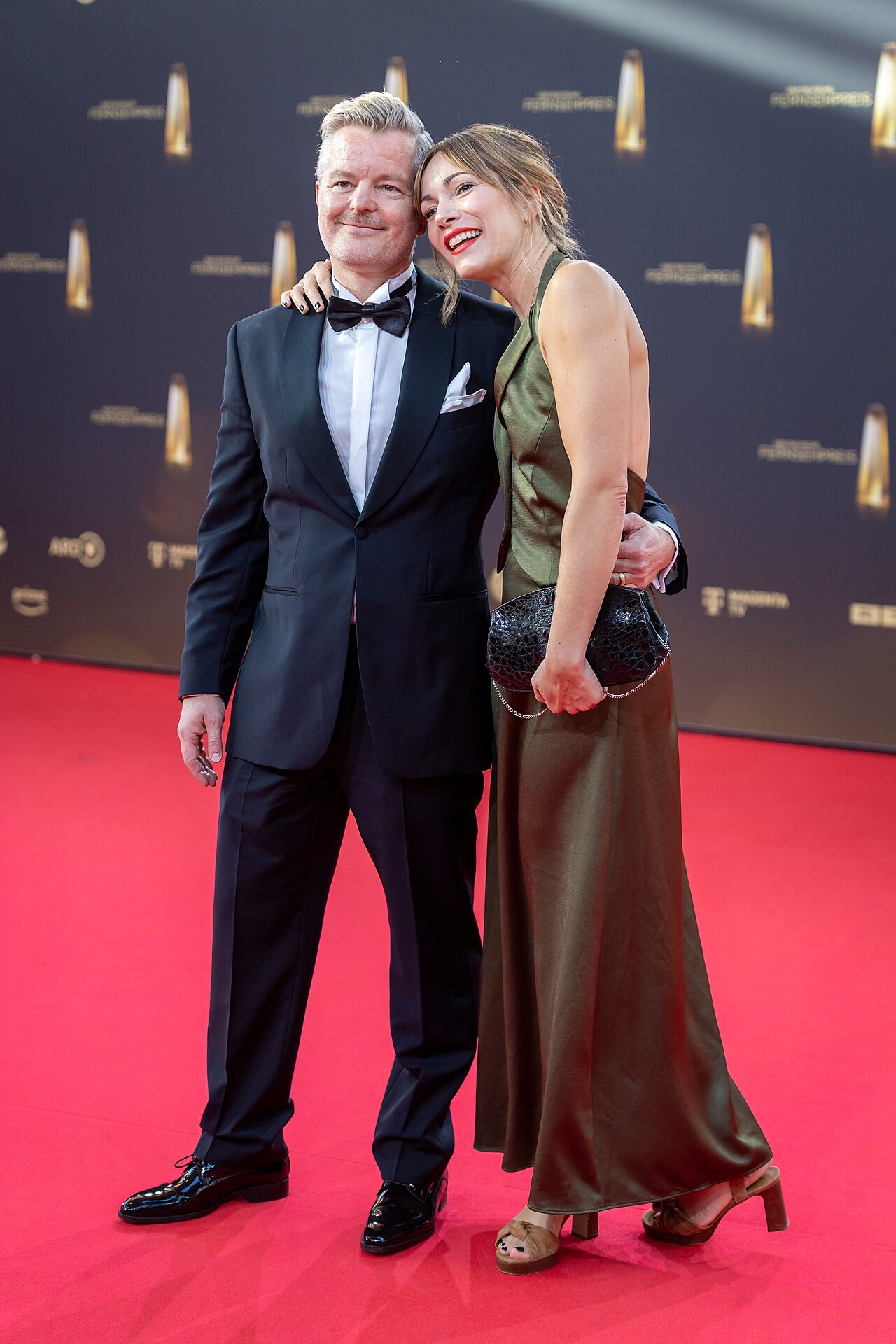 Andre Dietz und Shari Dietz attending German TV-Awards 2025 at 2025-09-10
