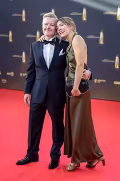 Andre Dietz und Shari Dietz attending German TV-Awards 2025 at 2025-09-10