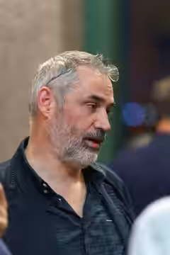 Alex Garland at the world premiere of Civil War at South by Southwest 2024