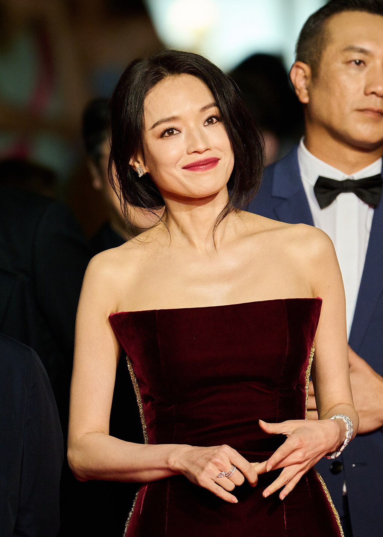 Shu Qi attends the premiere for the film "Resurrection" at the 2025 Cannes Film Festival