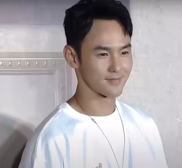 Ethan Juan at the premiere of the movie "The Pig, the Snake and the Pigeon" on October 4, 2023