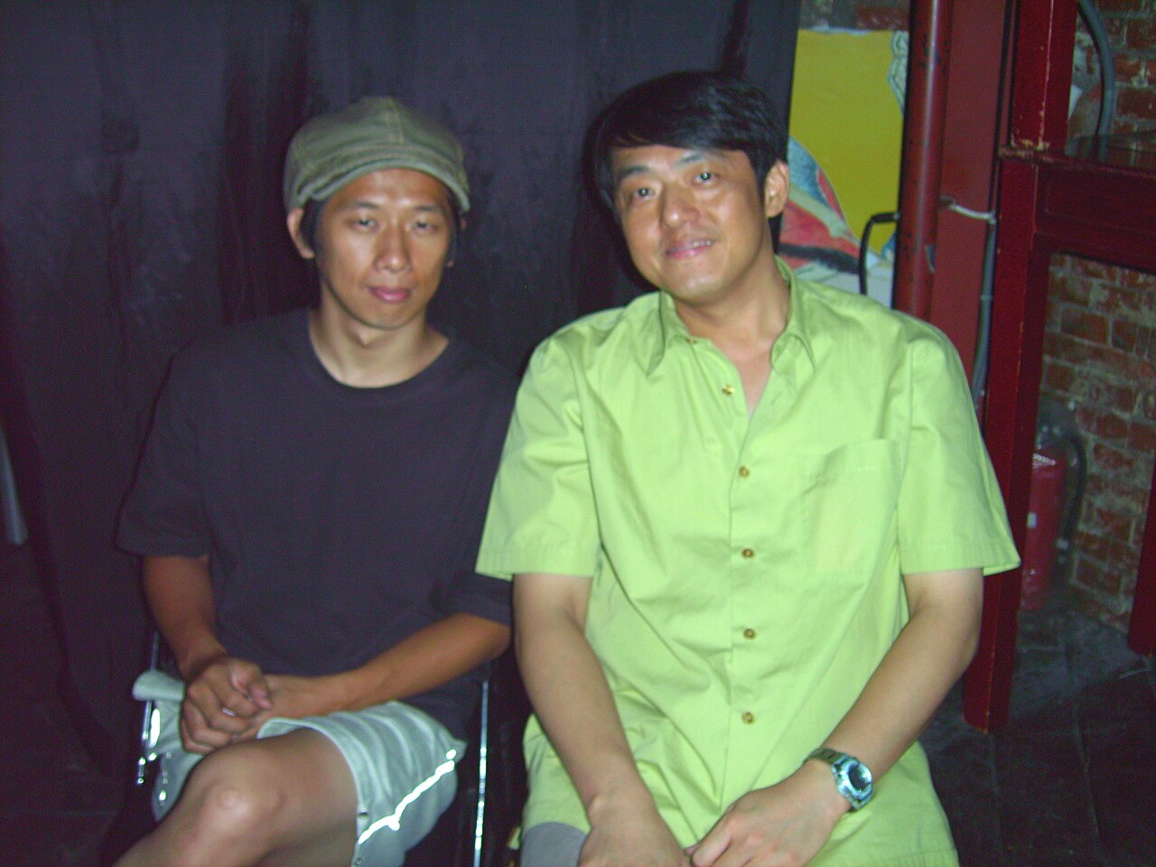 Wikimania 2007 Welcome Party: Blaireko &amp; Lim Giong (林強).