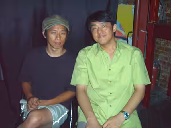 Wikimania 2007 Welcome Party: Blaireko &amp; Lim Giong (林強).