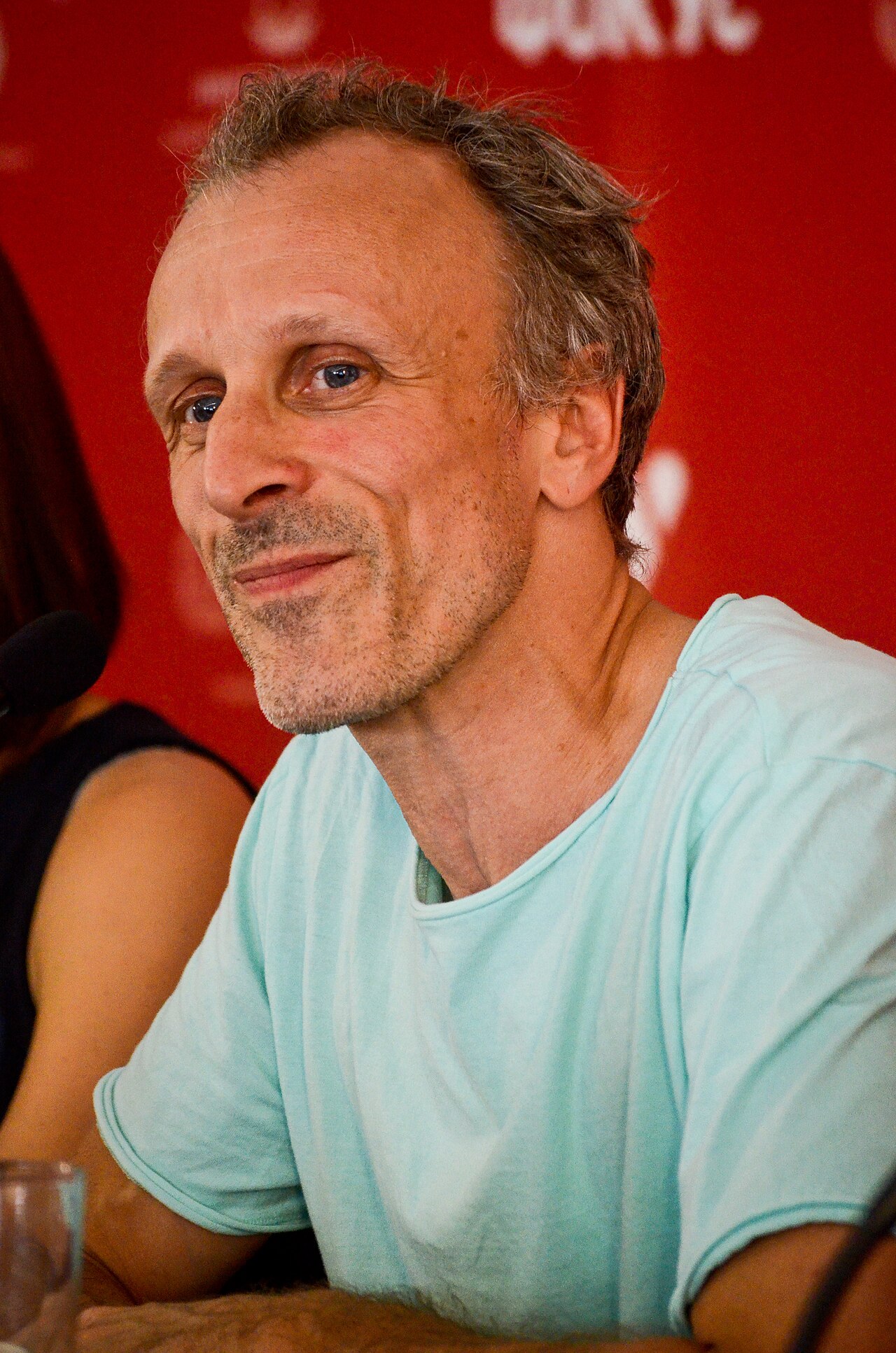 Belgian actor Jan Bijvoet at the 6th Odessa International Film Festival. (2015)