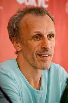 Belgian actor Jan Bijvoet at the 6th Odessa International Film Festival. (2015)