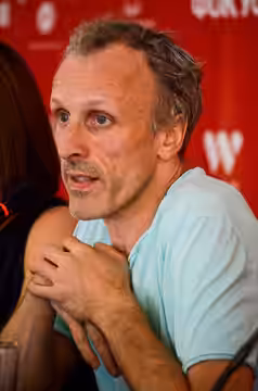 Belgian actor Jan Bijvoet at the 6th Odessa International Film Festival. (2015)
