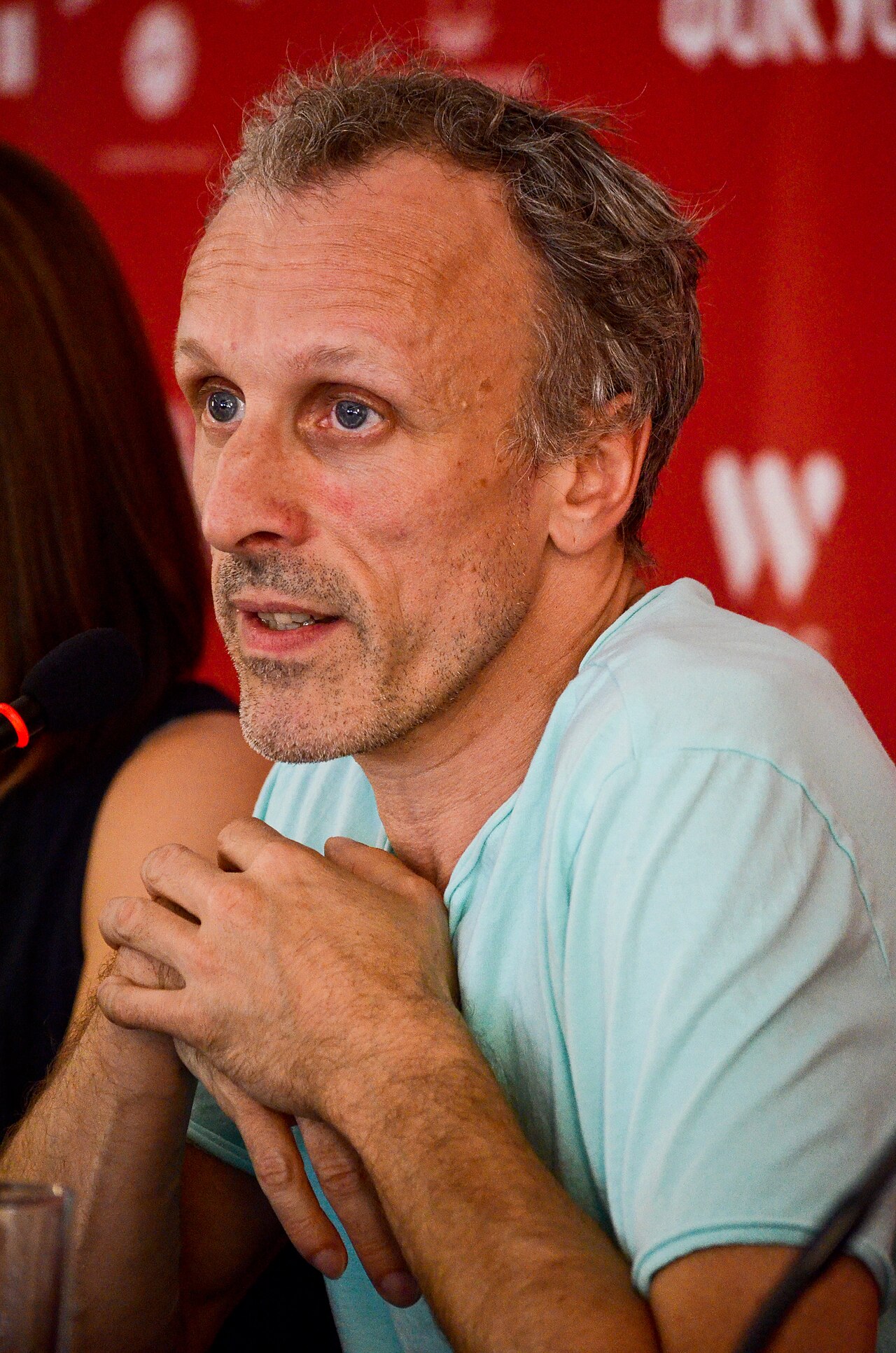 Belgian actor Jan Bijvoet at the 6th Odessa International Film Festival. (2015)