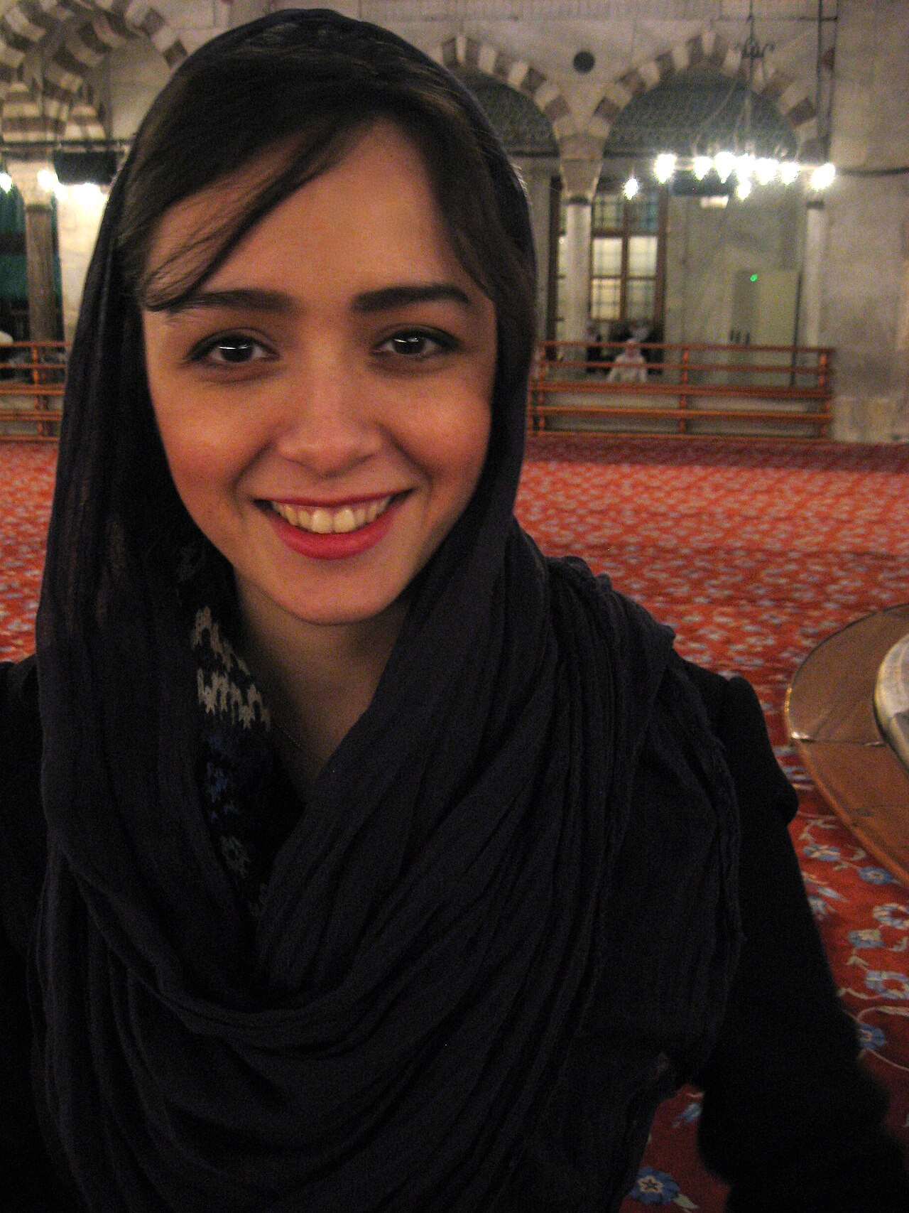 Taraneh Alidsoosti in Istanbul, 2010