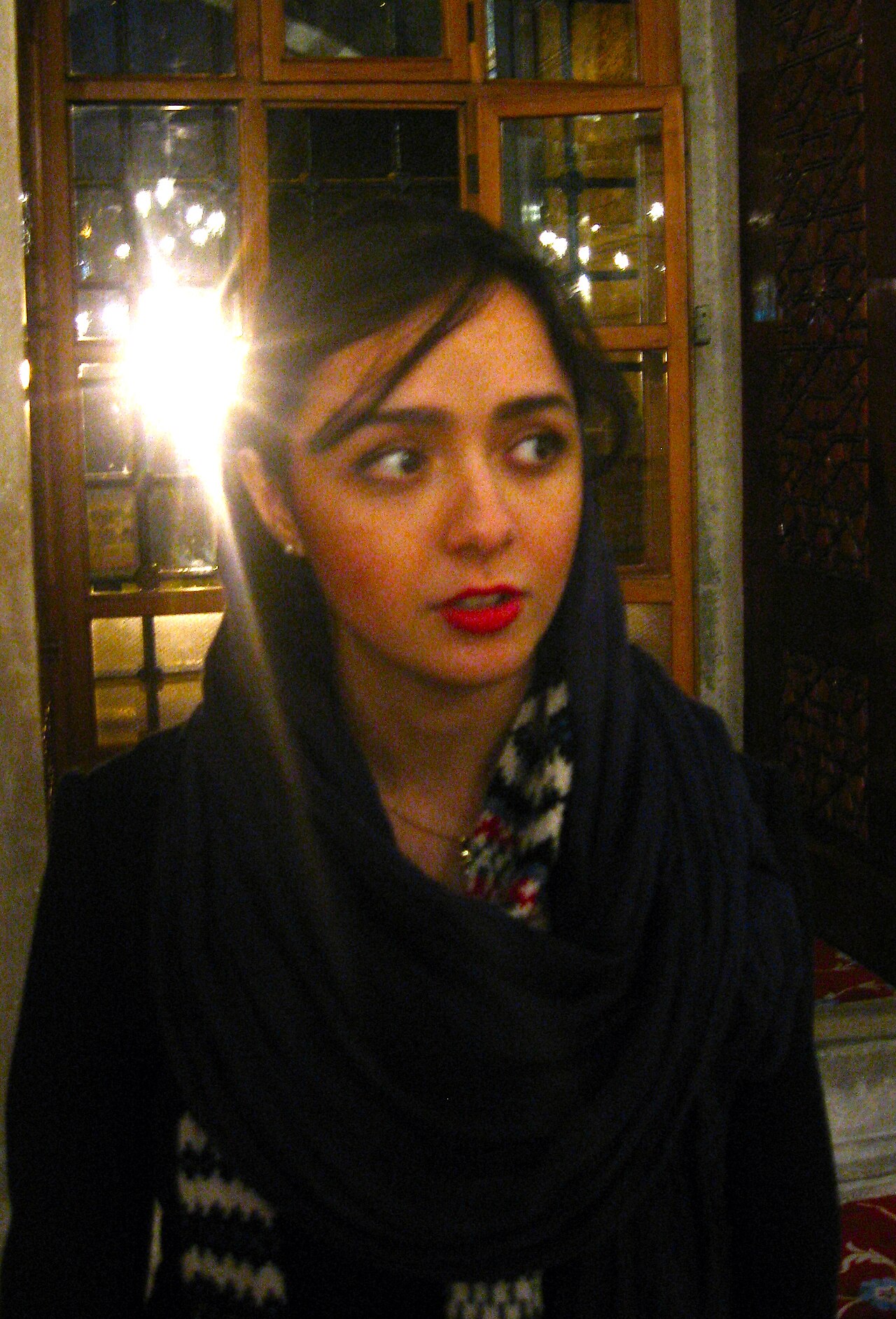 Taraneh Alidoosti in Istanbul, 2010