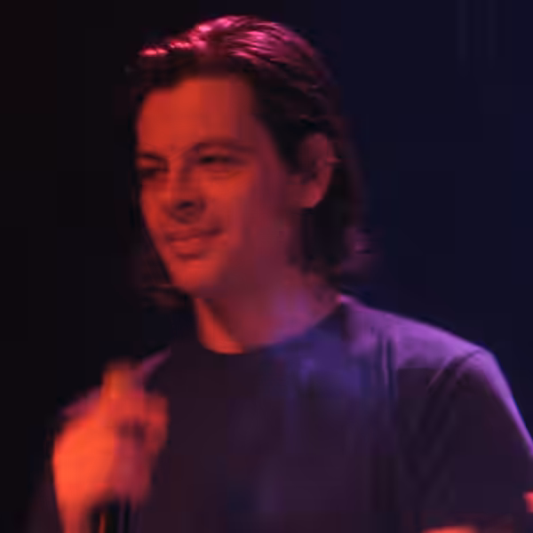 Benjamin Biolay at a concert in Madrid. (2007)