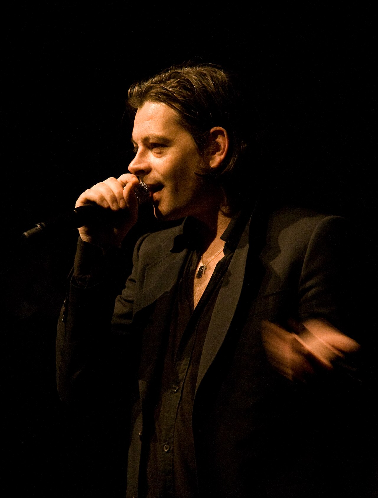 Photo de Benjamin Biolay live au casino de paris (2011)