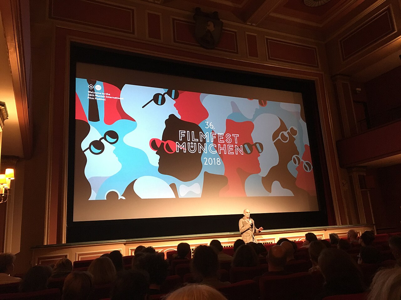 Israeli director Samuel Maoz presents his film "Foxtrot" (2017) at Filmfest München (International Film Festival in Munich, Germany) at Sendlinger Tor Filmtheat (2018)