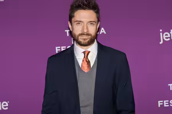 Topher Grace at Giant Mechanical Man Premiere Tribeca Film Festival 2012