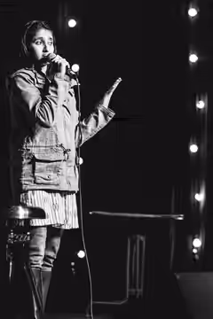 Aparna Nancherla at The Super Serious Show. (2013)