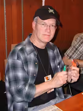 Steve Purcell at the Alternative Press Expo in 2007