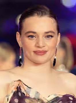 Actress Luna Wedler at the opening of the 2026 Berlin International Film Festival