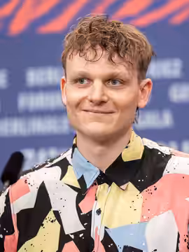 Actor Johannes Hegemann at the 74nd Berlin International Film Festival (2024)