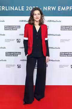Marlene Burow, the film team of Someday We'll Tell Each Other Everything at the 20th Berlinale reception in the North Rhine-Westphalian state representation, Be (2023)