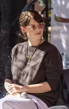 Jessie Buckley at the 2025 Telluride Film Festival