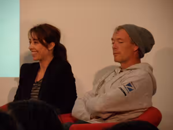 Sofie Gråbøl and Søren Malling at the Scandinavia Show in London in 2011.