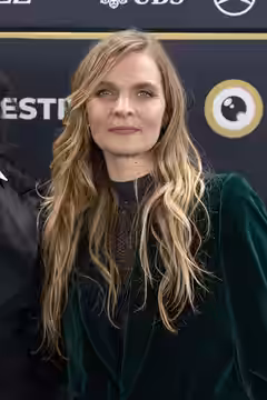 Hildur Gudnadottir on the Green Carpet at the 2025 Zurich Film Festival.